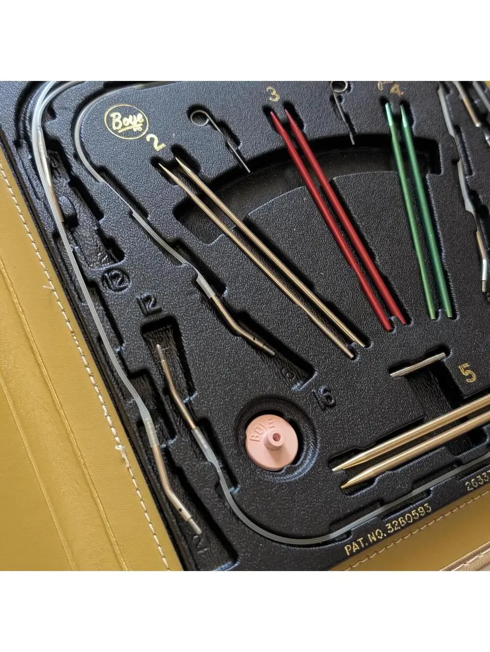 1960s Boye Needle Master Junior Knitting Needle Kit in Case